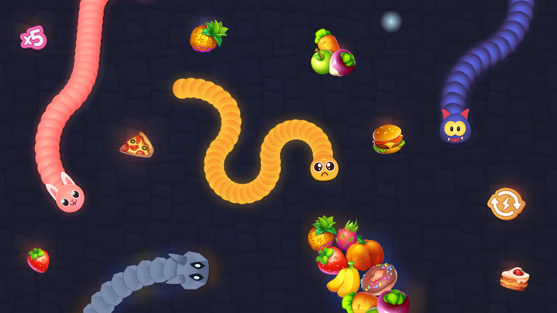 Snake Game Worms io Zone - Appcelent Studio