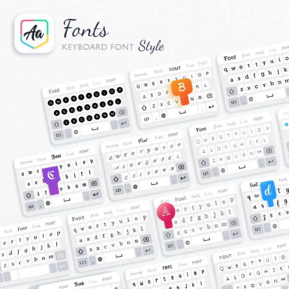 Fonts – Keyboard Font Style
