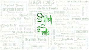 stylish fonts